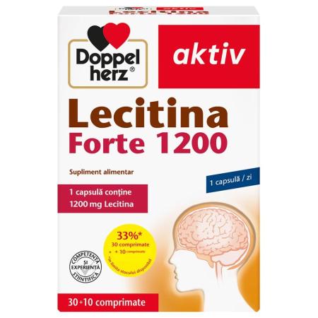 Доппельгерц Актив Лецитин Форте 1200мг капсулы №30+10  БАД